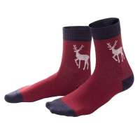 Vorschau: Unisex-Socken 2er-Pack: warme Füße, winterliche Sockenmotive Vorschau: Unisex-Socken 2er-Pack: warme Füße, winterliche Sockenmotive