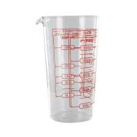 Pyrex Messbecher 0,5l - hohe Becherform aus hitzebeständigem Glas Pyrex Messbecher 0,5l - hohe Becherform aus hitzebeständigem Glas