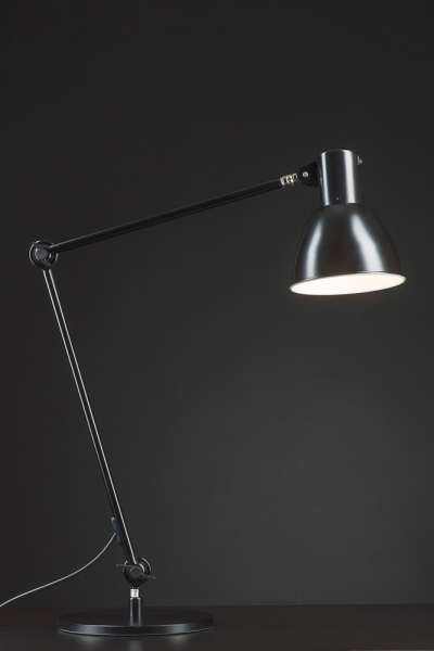 Werkleuchte mit Tischstandfuß,schwarz