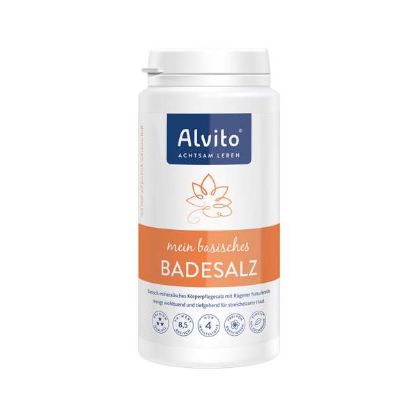 Basisches Badesalz, 400g - Basenjuwel - Alvito Basenbad Basisches Badesalz, 400g - Basenjuwel - Alvito Basenbad