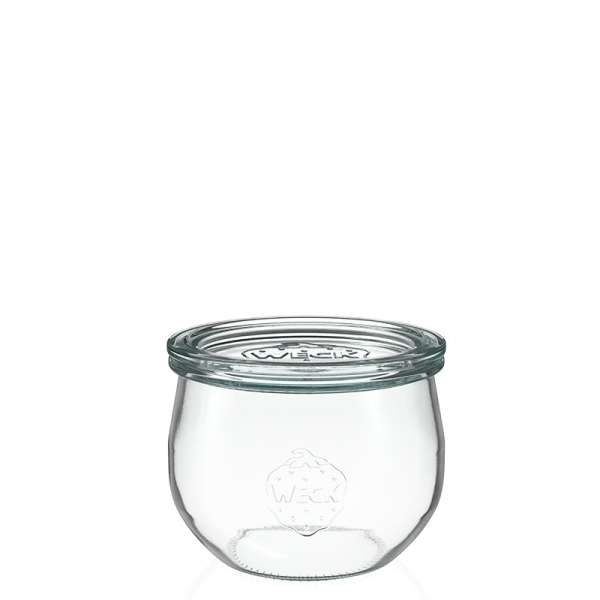 WECK Tulpenglas 580 ml mit Glasdeckel – 6 Stück WECK Tulpenglas 580 ml mit Glasdeckel – 6 Stück
