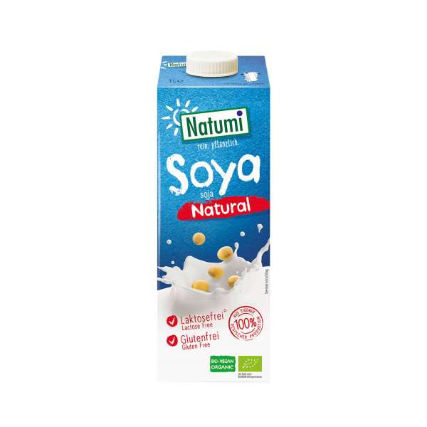 Soja Drink Bio natur ohne Zucker, eine gute Milchalternative Soja Drink Bio natur ohne Zucker, eine gute Milchalternative