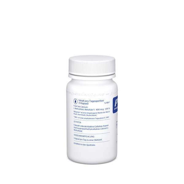 PureEncapsulations Folsäure Metafolin mit bioaktivem Folat 400 mcg