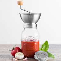 Vorschau: Kilner Passiermühle Edelstahl - Set mit Vorratsglas & Deckel Vorschau: Kilner Passiermühle Edelstahl - Set mit Vorratsglas & Deckel
