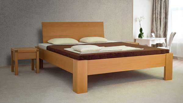 Biobett aus Massivholz - metallfrei & handwerklich gefertigt Biobett aus Massivholz - metallfrei & handwerklich gefertigt