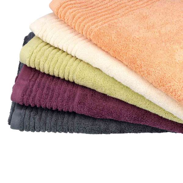 Walkfrottier Handtuch aus Bio-Baumwolle, kuschelig und flauschig Walkfrottier Handtuch aus Bio-Baumwolle, kuschelig und flauschig
