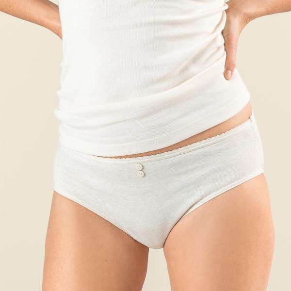 Living Crafts Damen-Slip 2er-Pack Baumwollslips