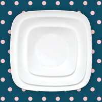 Vorschau: Corelle Glas Geschirr Set weiß - elegantes & langlebiges Design, 12-teilig Vorschau: Corelle Glas Geschirr Set weiß - elegantes & langlebiges Design, 12-teilig