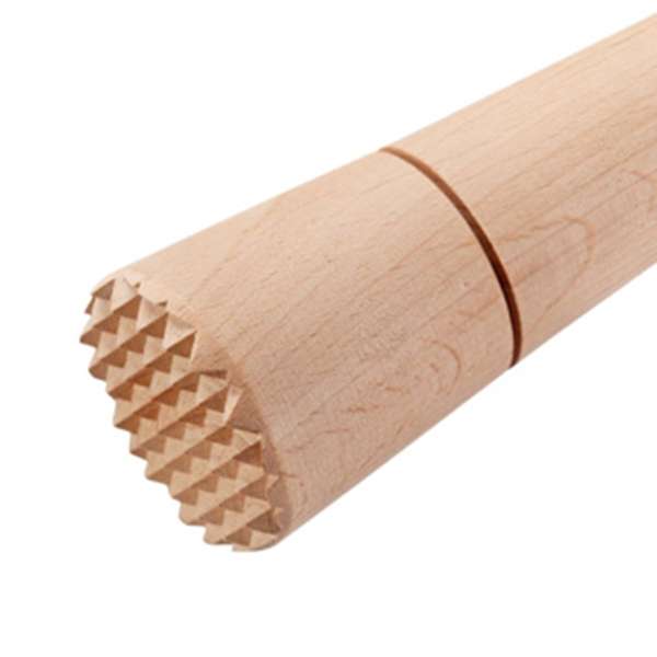 Fermentierstampfer aus Buchenholz