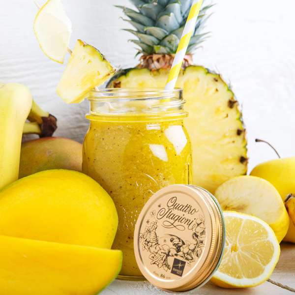 Quattro Stagioni Gläser mit Deckel - Schraubverschluss Glas