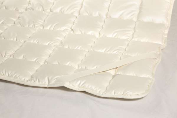 PureNature Unterbett Schafwolle für ein trocken warmes & weiches Bett