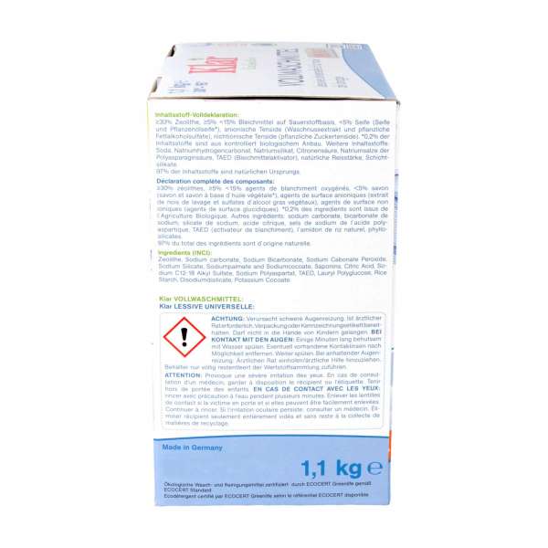 Klar Vollwaschmittel Waschnuss ohne Parfum online bestellen