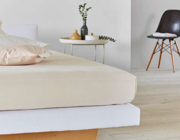 Cotonea Edel Linon Bettlaken ohne Gummizug: Bio-Qualität