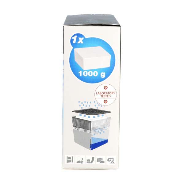 Luftentfeuchter-Nachfüllpack 1kg - Salzblock für Cube Entfeuchter