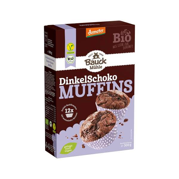 Muffin Backmischung Dinkel - Schoko Muffin Backmischung Dinkel - Schoko