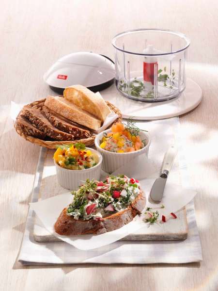 Finecut von Fissler zum Obst schneiden & Kräuter zerkleinern