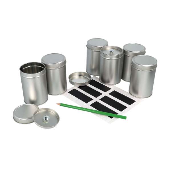 Gourmet Gewürzdosen Set mit Deckel online bestellen, leer