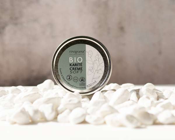 FINIgrana Karite Creme Soft - Bio Gesichtscreme ohne Wasser
