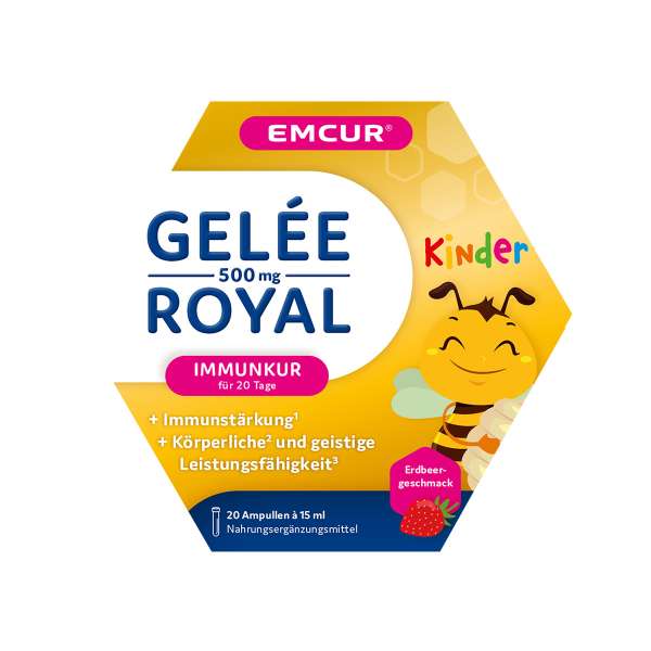 Emcur® Gelée Royal 500 mg Erdbeere