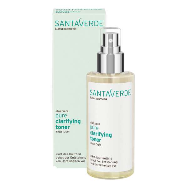 SantaVerde Pure Clarifying Toner: Bio Aloe Vera Gesichtswasser