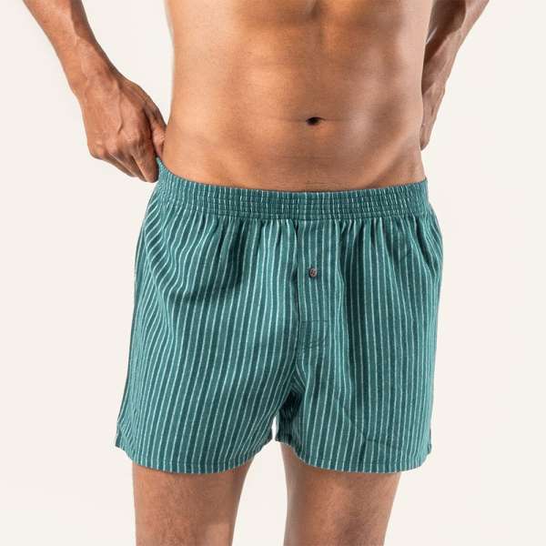 Living Crafts Baumwoll-Boxershorts aus weichem Flanell