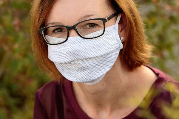 Antiwave Textile Mund und Nasenmaske - mit Reinsilber Antiwave Textile Mund und Nasenmaske - mit Reinsilber