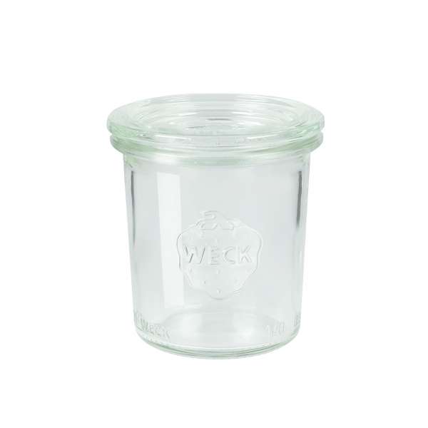 Weck Mini Sturzglas mit Glasdeckel - Einkochen & Servieren Weck Mini Sturzglas mit Glasdeckel - Einkochen & Servieren