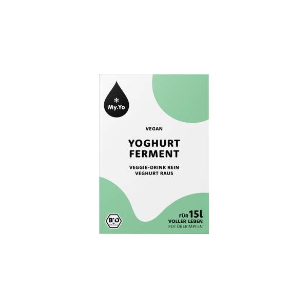 Genuss ohne Kompromisse: My Yo Joghurtferment Vegan Genuss ohne Kompromisse: My Yo Joghurtferment Vegan