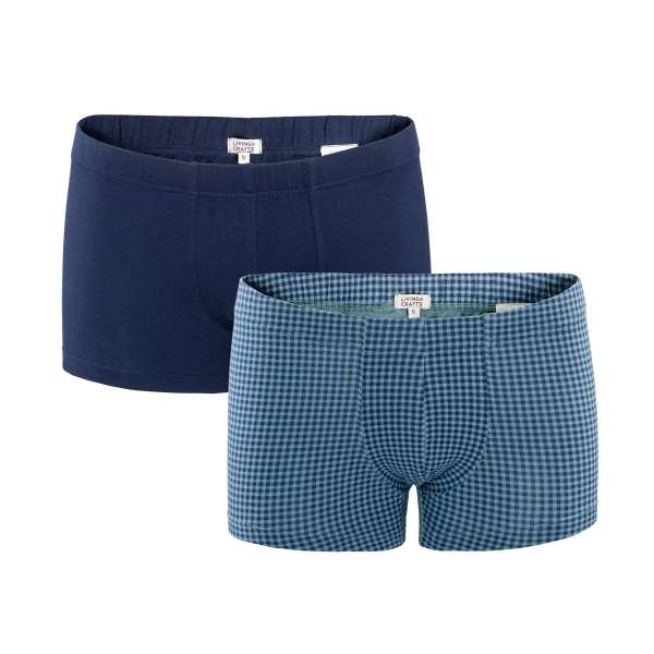 Living Crafts Herren-Pants Hogan für sensible Haut, 2er-Pack Living Crafts Herren-Pants Hogan für sensible Haut, 2er-Pack