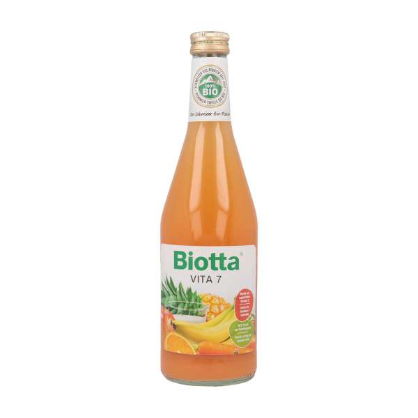 Biotta Vita 7 - Bio Saft aus Früchten & Gemüse für Safttag Biotta Vita 7 - Bio Saft aus Früchten & Gemüse für Safttag