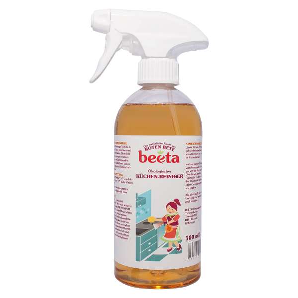 Fettlöser Küche: 500 ml Beeta Spray mit Rote Beete Power Fettlöser Küche: 500 ml Beeta Spray mit Rote Beete Power