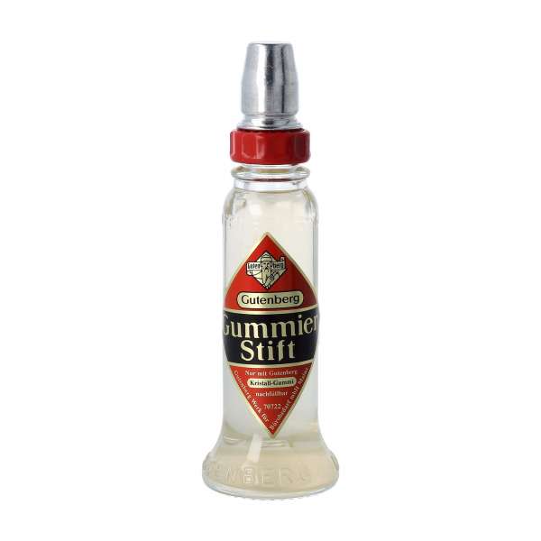 Gutenberg Gummierstift zum Papier kleben, geruchsneutral Gutenberg Gummierstift zum Papier kleben, geruchsneutral