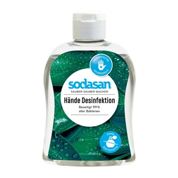Sodasan biologisches Desinfektionsmittel für sensible Haut Sodasan biologisches Desinfektionsmittel für sensible Haut