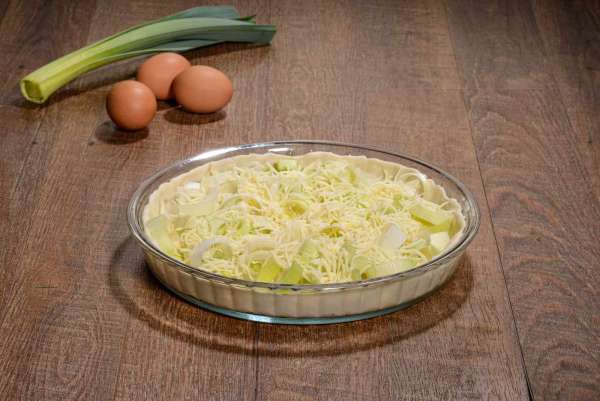 Obstkuchenform aus Glas, spülmaschinenfest und nickelfrei