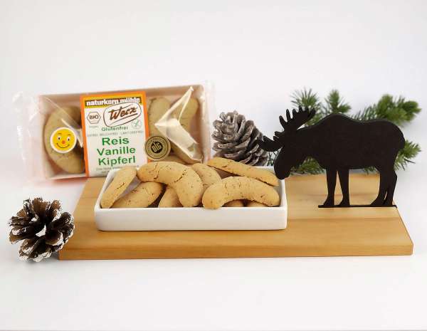 Reis Vanillekipferl kaufen - glutenfreie Plätzchen vegan