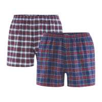 Living Crafts Flanell Boxershorts kariert - im günstigen Doppelpack Living Crafts Flanell Boxershorts kariert - im günstigen Doppelpack