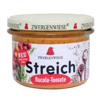 Zwergenwiese Rucola Aufstrich vegan mit Bio Tomaten Zwergenwiese Rucola Aufstrich vegan mit Bio Tomaten
