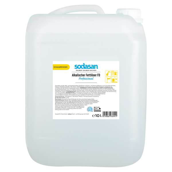 Sodasan Professional alkalischer Bio Fettlöser Sodasan Professional alkalischer Bio Fettlöser