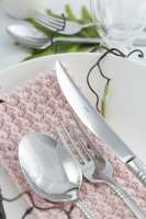 Vorschau: PureNature Elfaso Besteckset 30-tlg: Edelstahl, teilsatiniert Vorschau: PureNature Elfaso Besteckset 30-tlg: Edelstahl, teilsatiniert