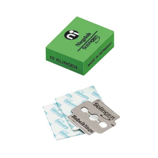 Niegeloh Solingen Ersatz- klingen Hornhauthobel 2x10 St. Niegeloh Solingen Ersatz- klingen Hornhauthobel 2x10 St.
