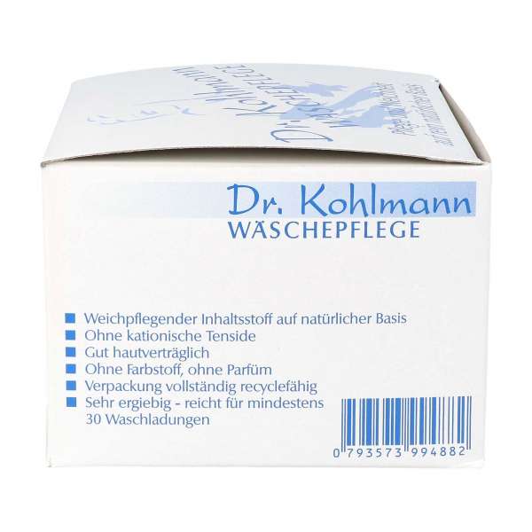 Dr. Kohlmann Wäschepflege für weiche Wäsche & leichtes Bügeln