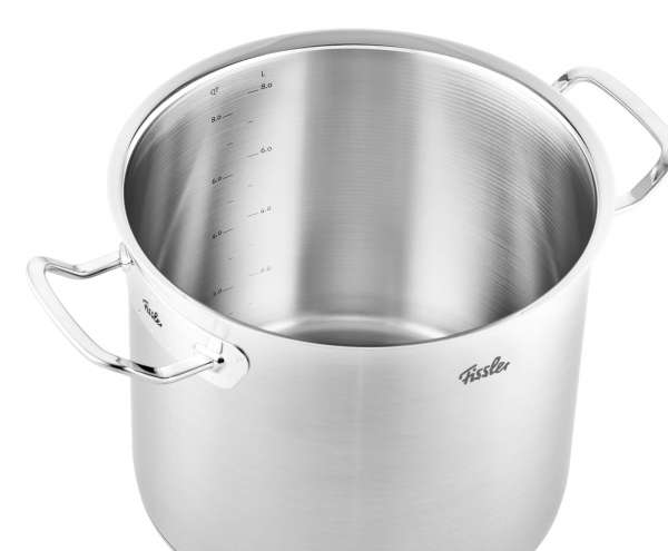 Fissler Original Profi Collection - Hoher Kochtopf mit Deckel - Edelstahl