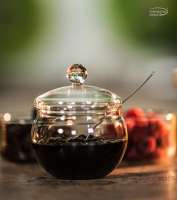 Vorschau: Glas Jena Marmeladendose: elegant und praktisch Vorschau: Glas Jena Marmeladendose: elegant und praktisch