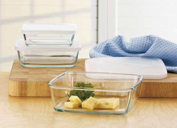 Vorratsdose aus Glas mit Kunststoffdeckel kaufen