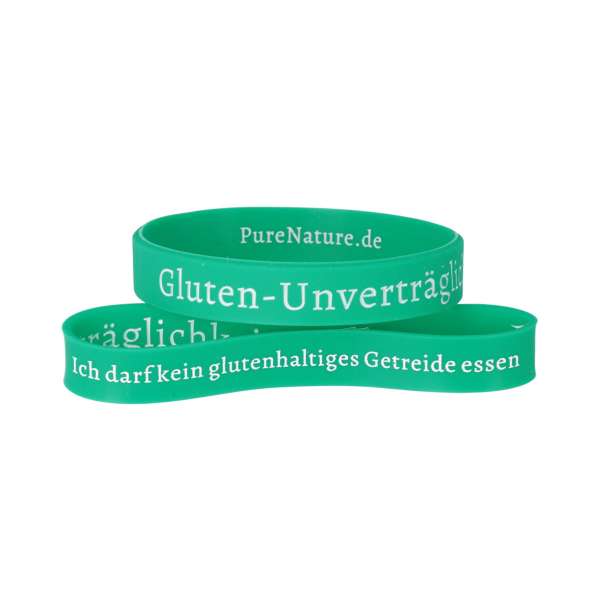 Glutenintoleranz Armband für Allergiker - sinnvoll bei Allergie Glutenintoleranz Armband für Allergiker - sinnvoll bei Allergie