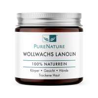 Wollwachs aus reinem Lanolin zur Hautpflege von PureNature Wollwachs aus reinem Lanolin zur Hautpflege von PureNature