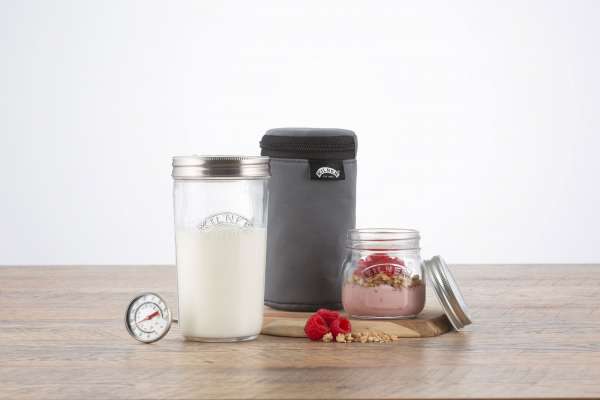 Joghurtbereiter ohne Strom von Kilner - Glas Set - Ohne Plastik