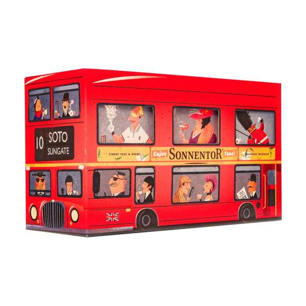 Sonnentor Schwarztee London Bus - Britischer Genuss Sonnentor Schwarztee London Bus - Britischer Genuss