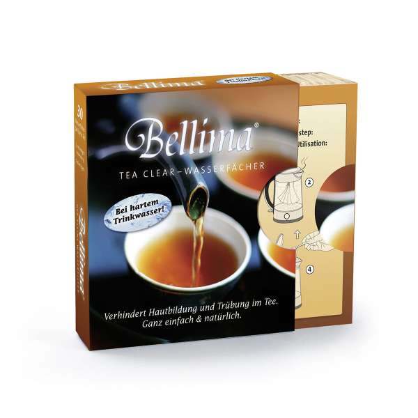 Bellima Wasserfächer für klaren Tee - wirksamer Kalkfänger Bellima Wasserfächer für klaren Tee - wirksamer Kalkfänger