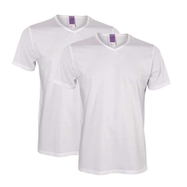 Living Crafts Herren Basic T-Shirts aus Baumwolle im Doppelpack Living Crafts Herren Basic T-Shirts aus Baumwolle im Doppelpack